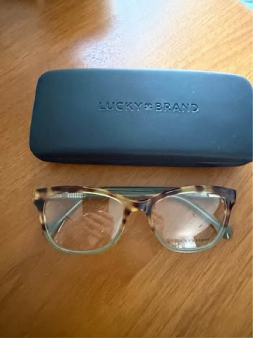Lucky Brand D218 Tortoise & Green Eyeglasses